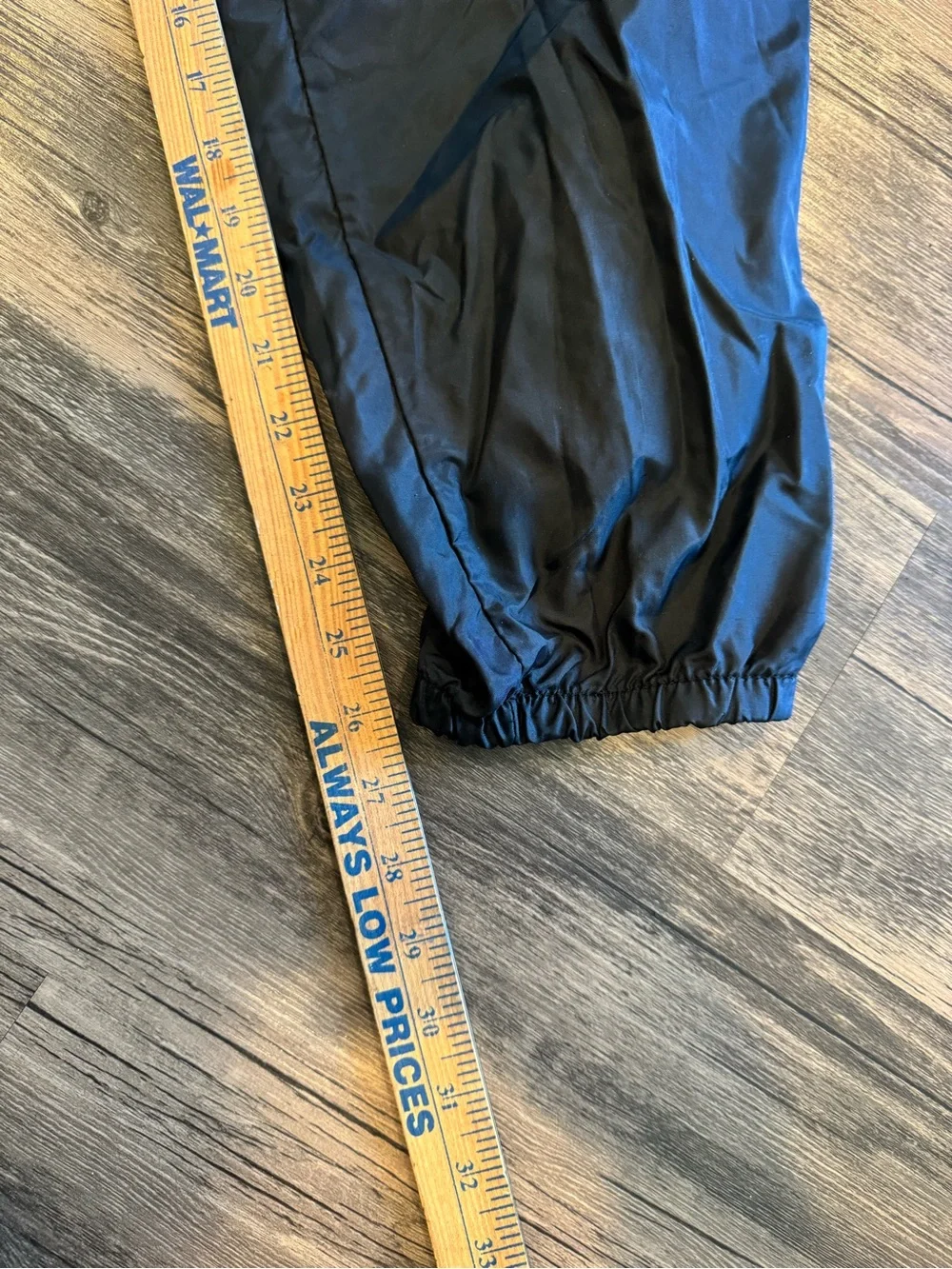 Vintage King Louie Black Windbreaker Pants Medium Joggers 90s